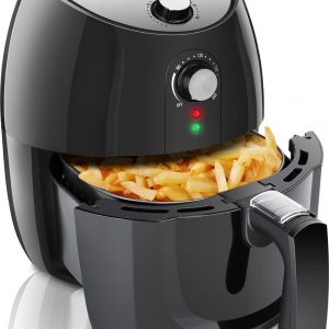 Aigostar Dragon Pro 30LDX - Hetelucht Friteuse - Airfryer -4.2L - Zwart