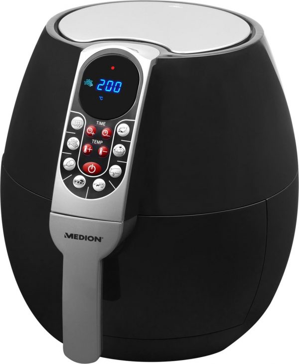 Airfryer MD 17320 | Vetvrij frituren | Digitaal bedieningspaneel | Automatische programma's | 2,8L inhoud