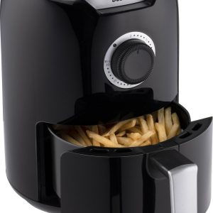 Cuisinier Deluxe Hetelucht friteuse - Airfryer - Gezond Frituren - Hetelucht Frietpan - met Timer - 2 Liter