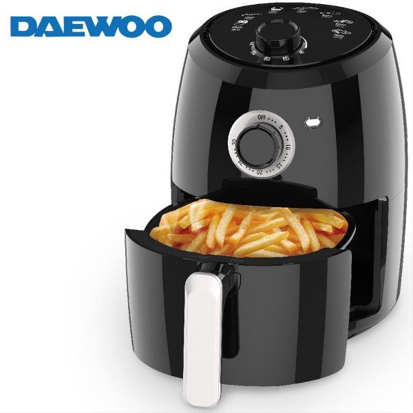 Daewoo DHFRYER Airfryer - Heteluchtfriteuse - 1000 Watt - Compact - 2.4 Liter - Timer