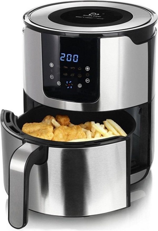 Emerio AF-124802.1 - Smart Airfryer - RVS - 5 L