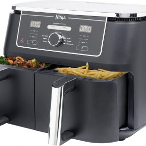 Ninja AF400EU Heteluchtfriteuse XL - Dual Zone Airfryer - Twee kookvakken - 9.5 liter - 2470 W