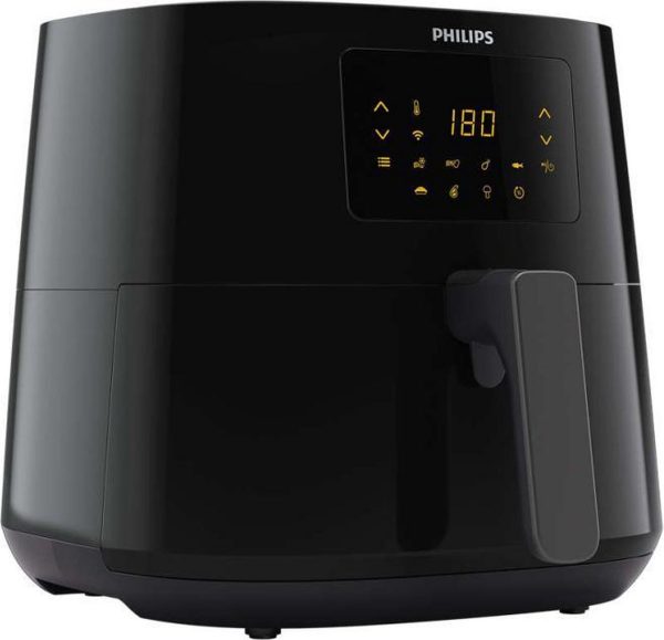 Philips Essential Rapid Air-technologie, 1,2 kg, 6,2 l, zwart, Airfryer XL