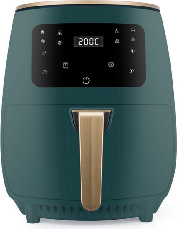 Swiss 5.5L Heteluchtfriteuse Air Fryer Digitaal- Olijf Groen airfryer